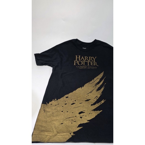 Harry Potter and the Cursed Child Lyric Theater New York Black T-shirt Medium M - Picture 2 of 7
